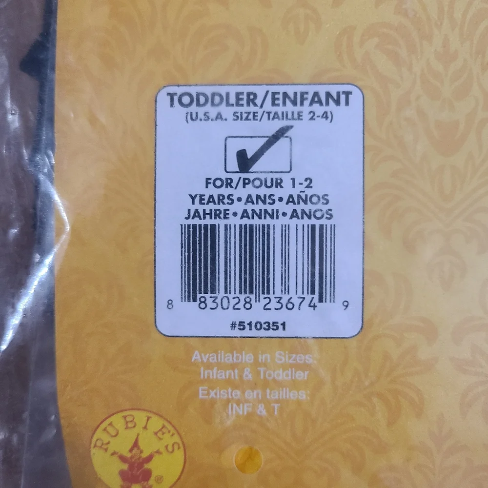 🏴‍☠️ Toddler Halloween Costume Pirate Cutie 1-2 Years - Picture 3 of 3